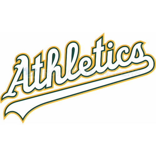 Oakland Athletics Iron-on Stickers (Heat Transfers)NO.1790